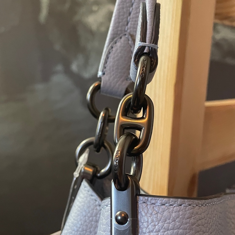 Coach Dalton Bag 31 in Mist/Gunmetal NWT - Picture 7 of 17